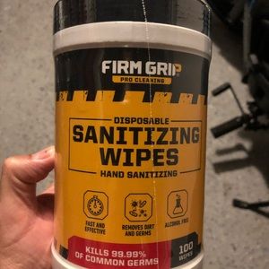 Sanitizing Wipes Firm Grip Pro Cleaning